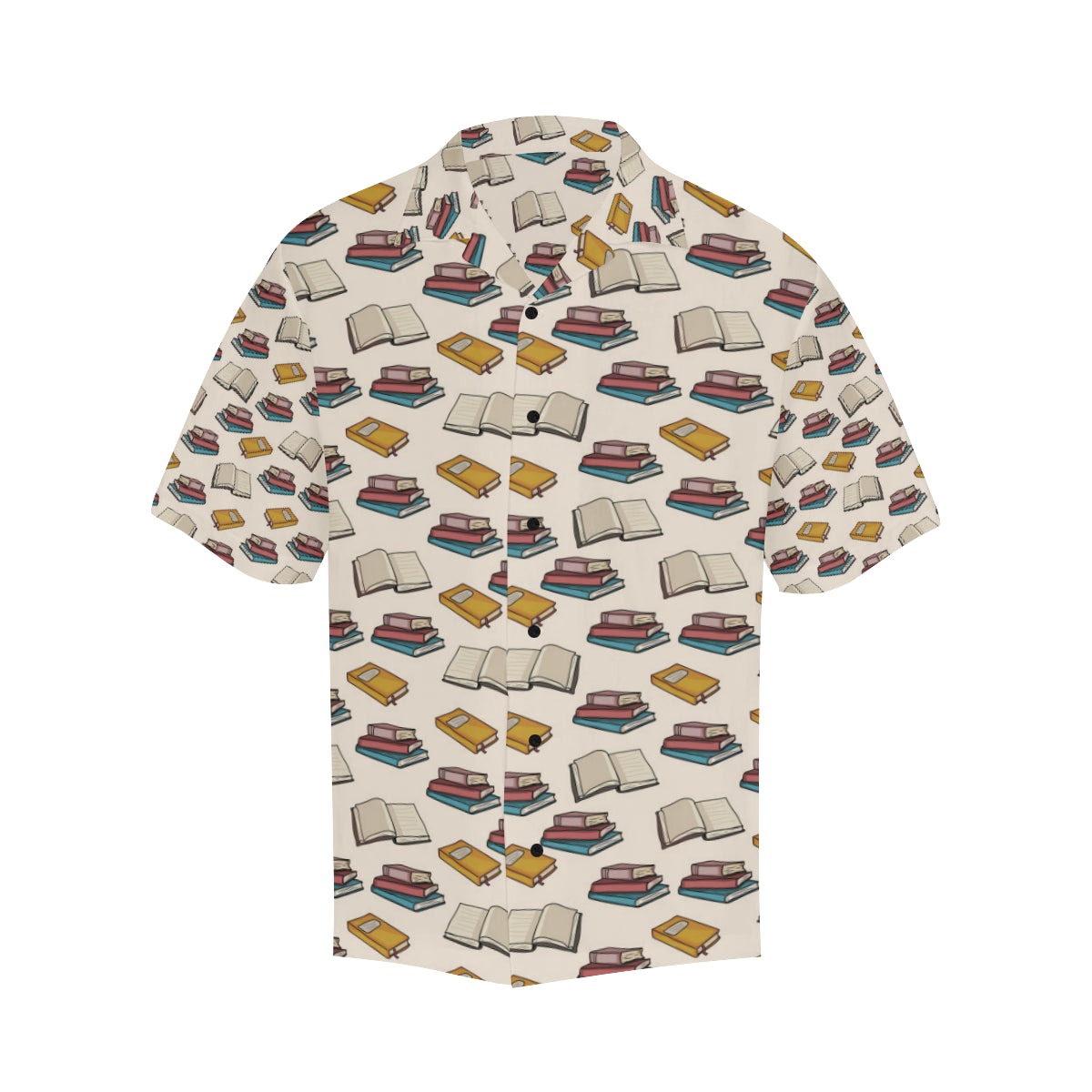 Book Pattern Print Design 04 Men's Hawaiian Shirt