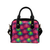 Lotus Pattern Print Design 02 Shoulder Handbag