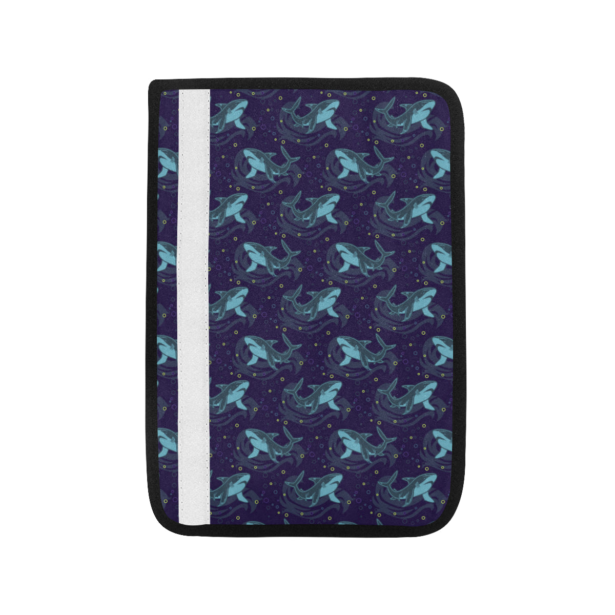 Shark Themed Print Car Seat Belt Cover