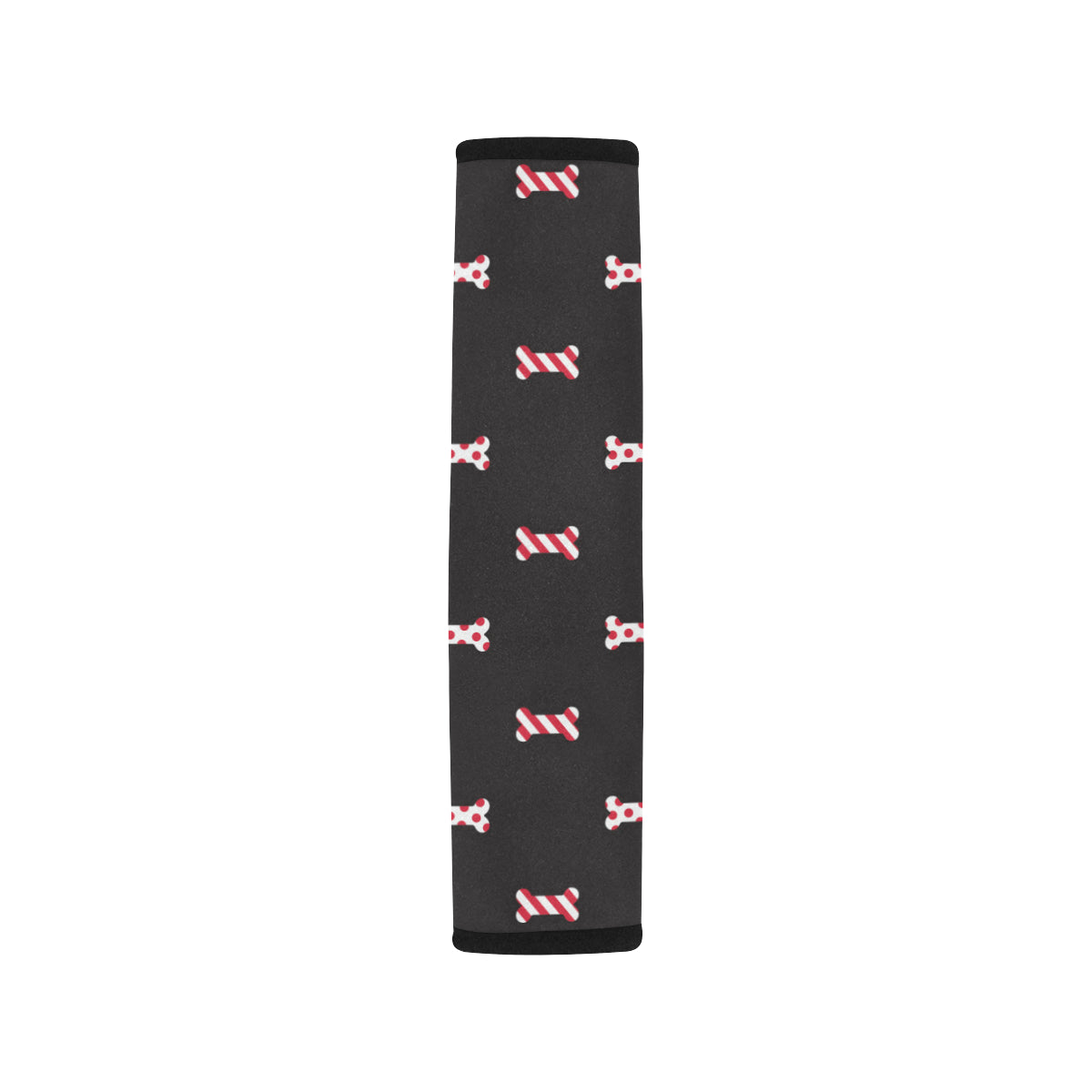 Dog Bone Pattern Print Design 04 Car Seat Belt Cover