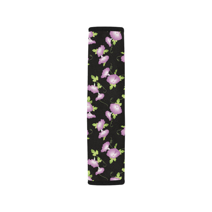 Morning Glory Pattern Print Design MG02 Car Seat Belt Cover