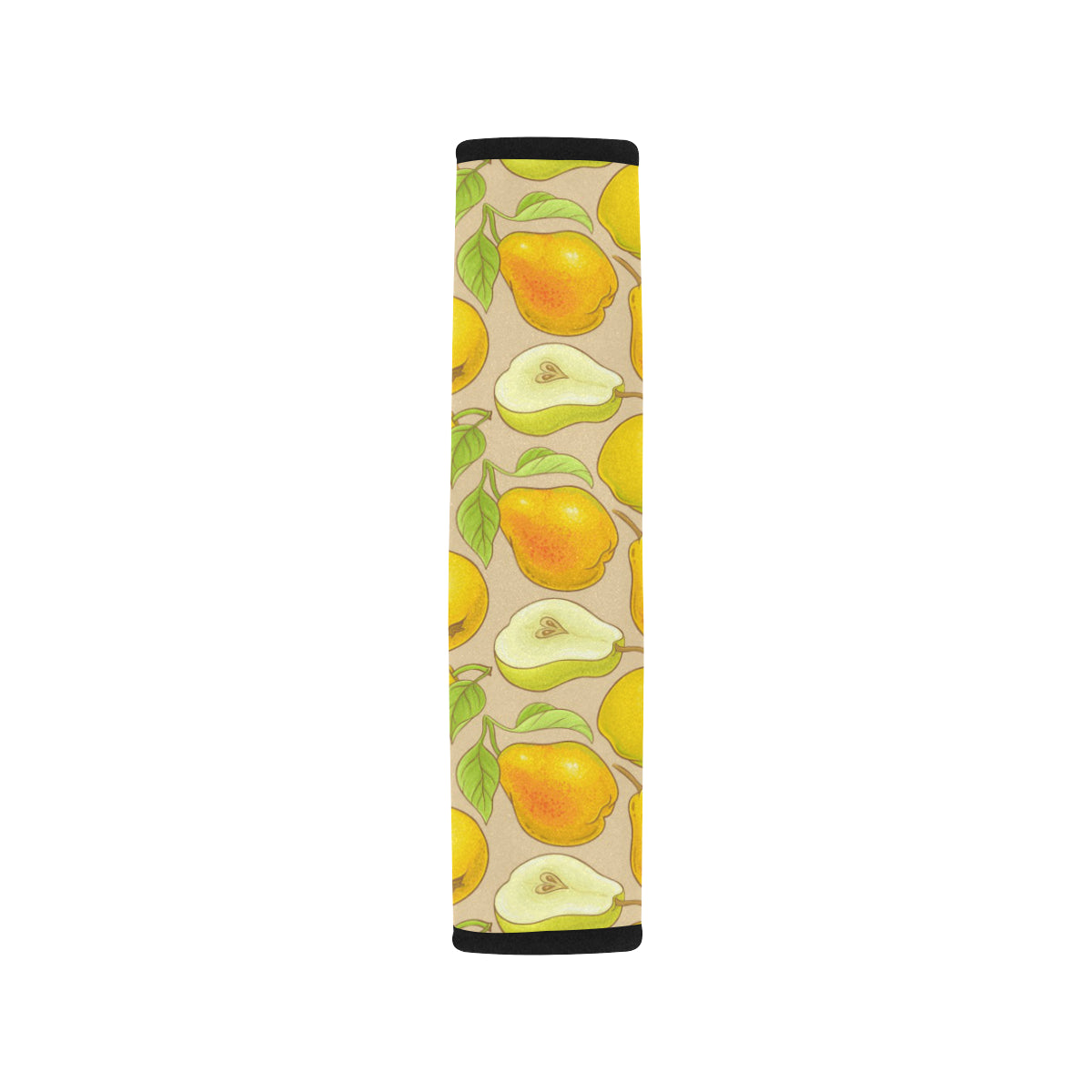 Pear Pattern Print Design PE05 Car Seat Belt Cover