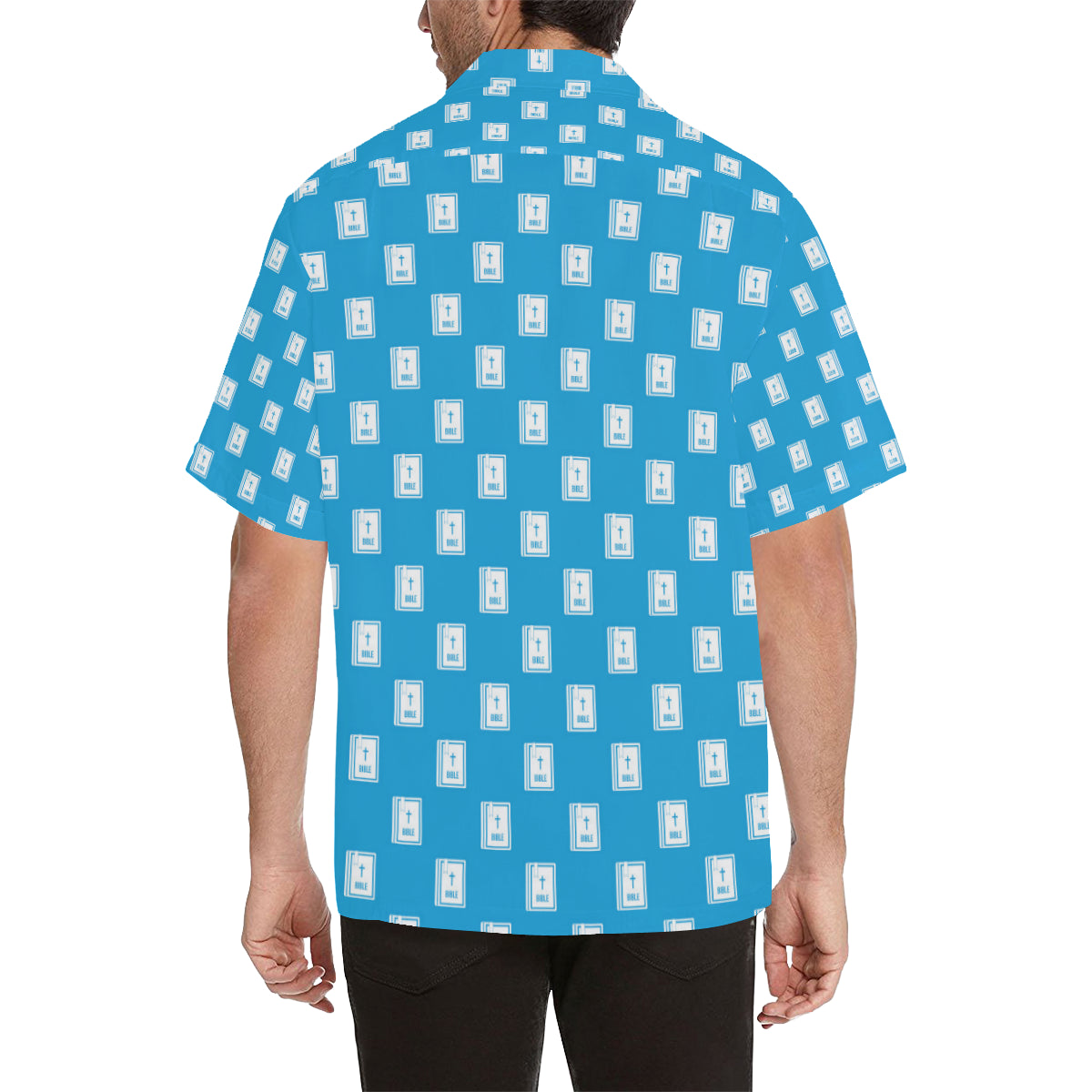 Bible Pattern Print Design 02 Men's Hawaiian Shirt