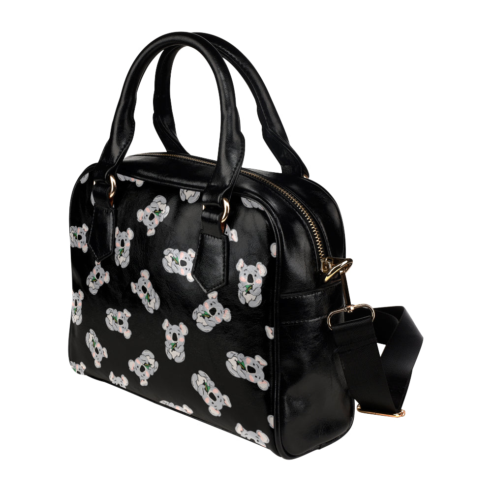 Koala Pattern Print Design 05 Shoulder Handbag
