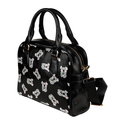 Koala Pattern Print Design 05 Shoulder Handbag
