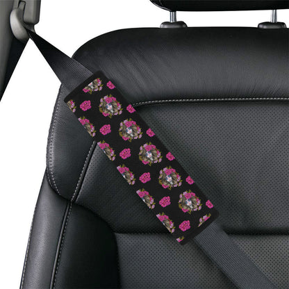 Day of the Dead Makeup Girl Car Seat Belt Cover