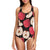 Apple Pattern Print Design AP02 Women Swimsuit