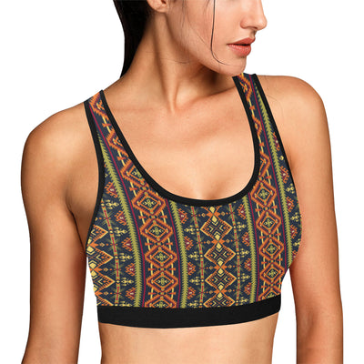 Kente Classic Design African Print Sports Bra