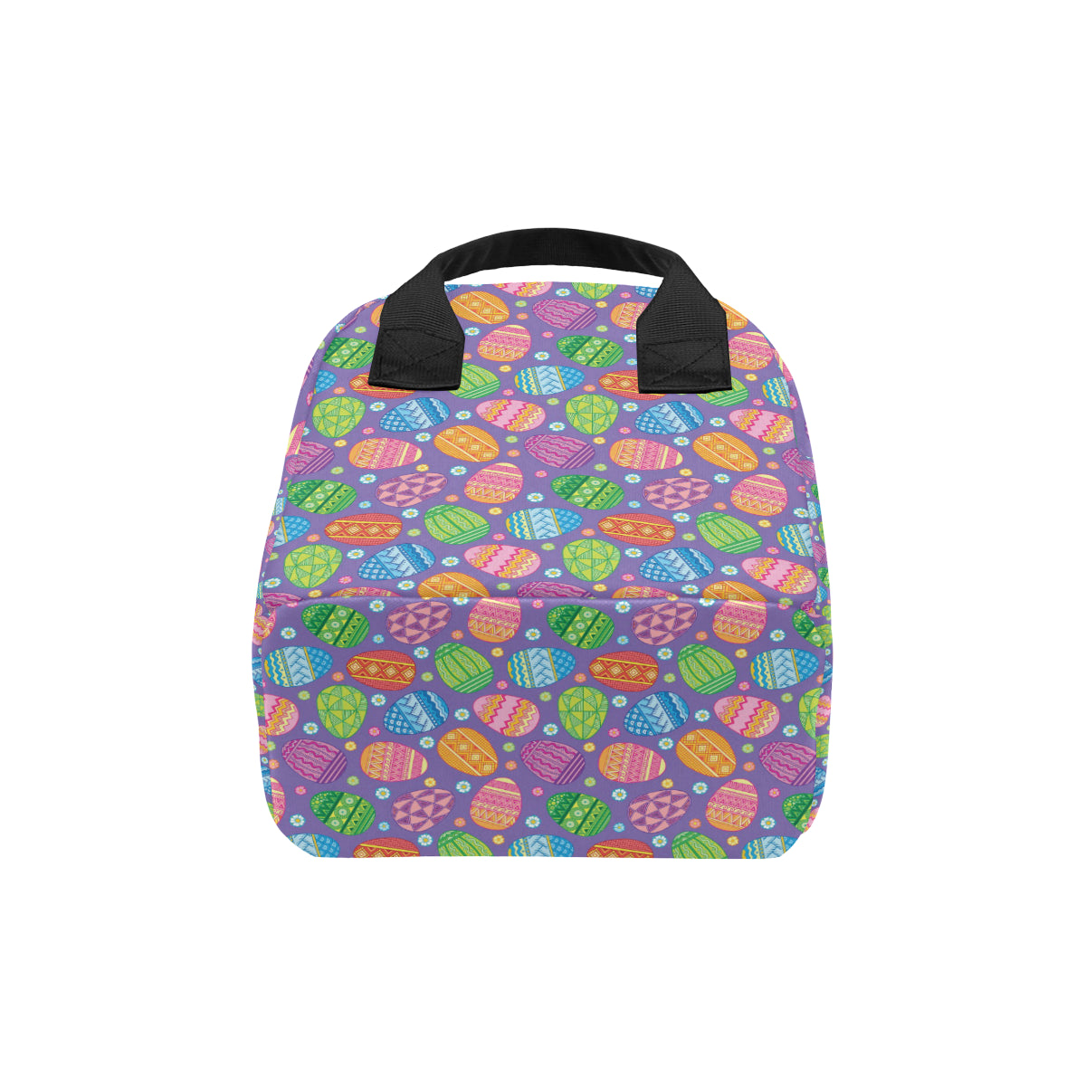 Easter Eggs Pattern Print Design RB010 Insulated Lunch Bag
