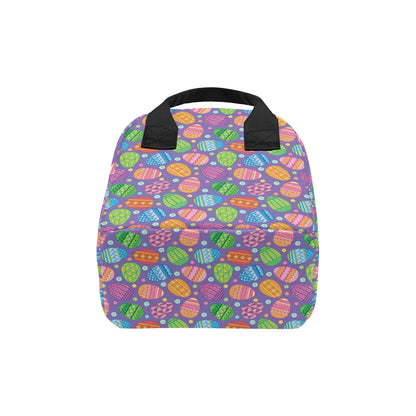 Easter Eggs Pattern Print Design RB010 Insulated Lunch Bag