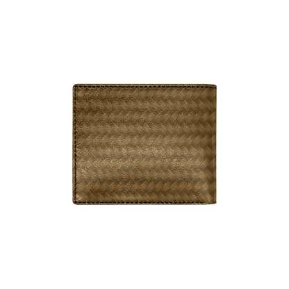 Cable Knit Pattern Print Design 02 Men's ID Card Wallet