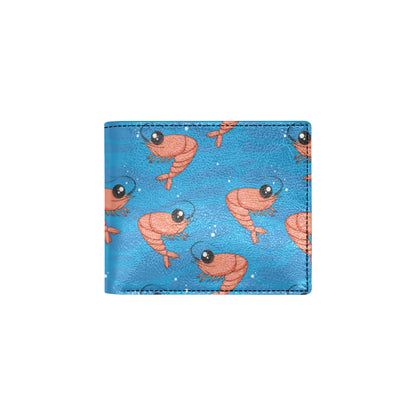 Prawn Cute Pattern Print Design 03 Men's ID Card Wallet
