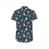 Cupcake Pattern Print Design 03 Men's Short Sleeve Button Up Shirt