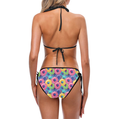 Donut Pattern Print Design DN010 Bikini