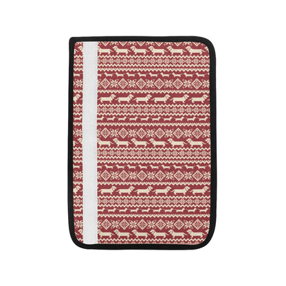 Dachshund Pattern Print Design 09 Car Seat Belt Cover