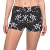 Palm Tree Pattern Print Design PT02 Yoga Shorts