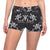 Palm Tree Pattern Print Design PT02 Yoga Shorts