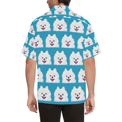 Pomeranians Pattern Print Design A05 Men's Hawaiian Shirt
