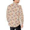 Chicken Boho Style Pattern Men's Long Sleeve Shirt