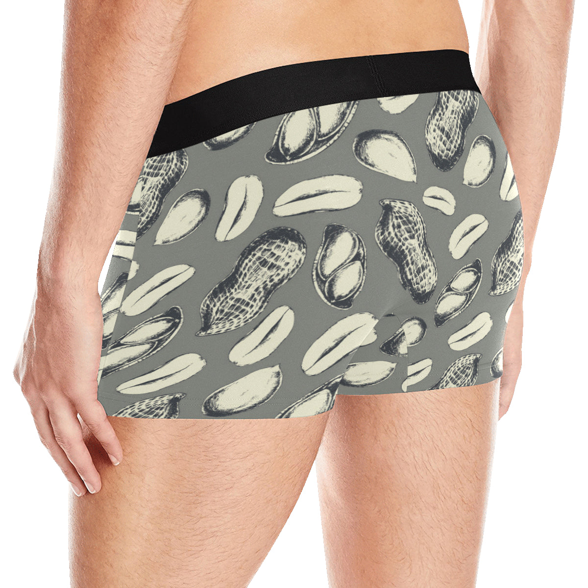 Peanut Pattern Print Design A01 Men's Boxer Briefs