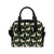 Llama Cactus Pattern Print Design 011 Shoulder Handbag