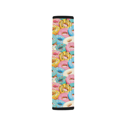 Donut Pattern Print Design DN01 Car Seat Belt Cover