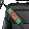 Mexican Pattern Print Design 04 Car Seat Belt Cover