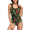 Bird Of Paradise Pattern Print Design BOP010 Women Swimsuit