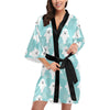 Sea Lion Baby Pattern Print Design 01 Women's Short Kimono