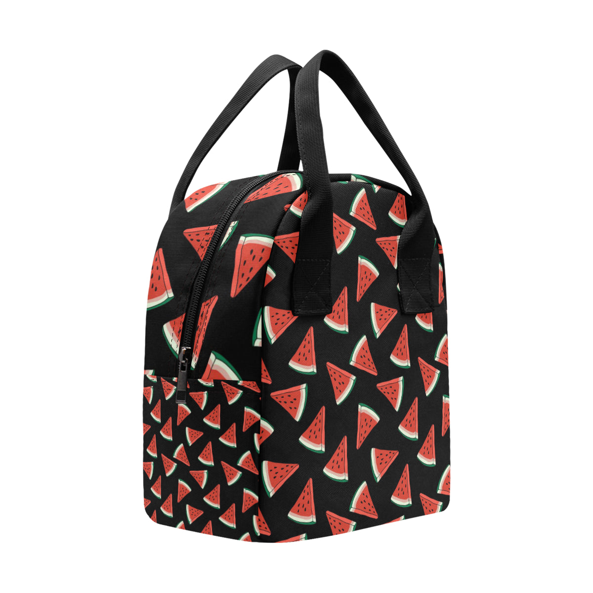 Watermelon Pattern Print Design WM01 Insulated Lunch Bag