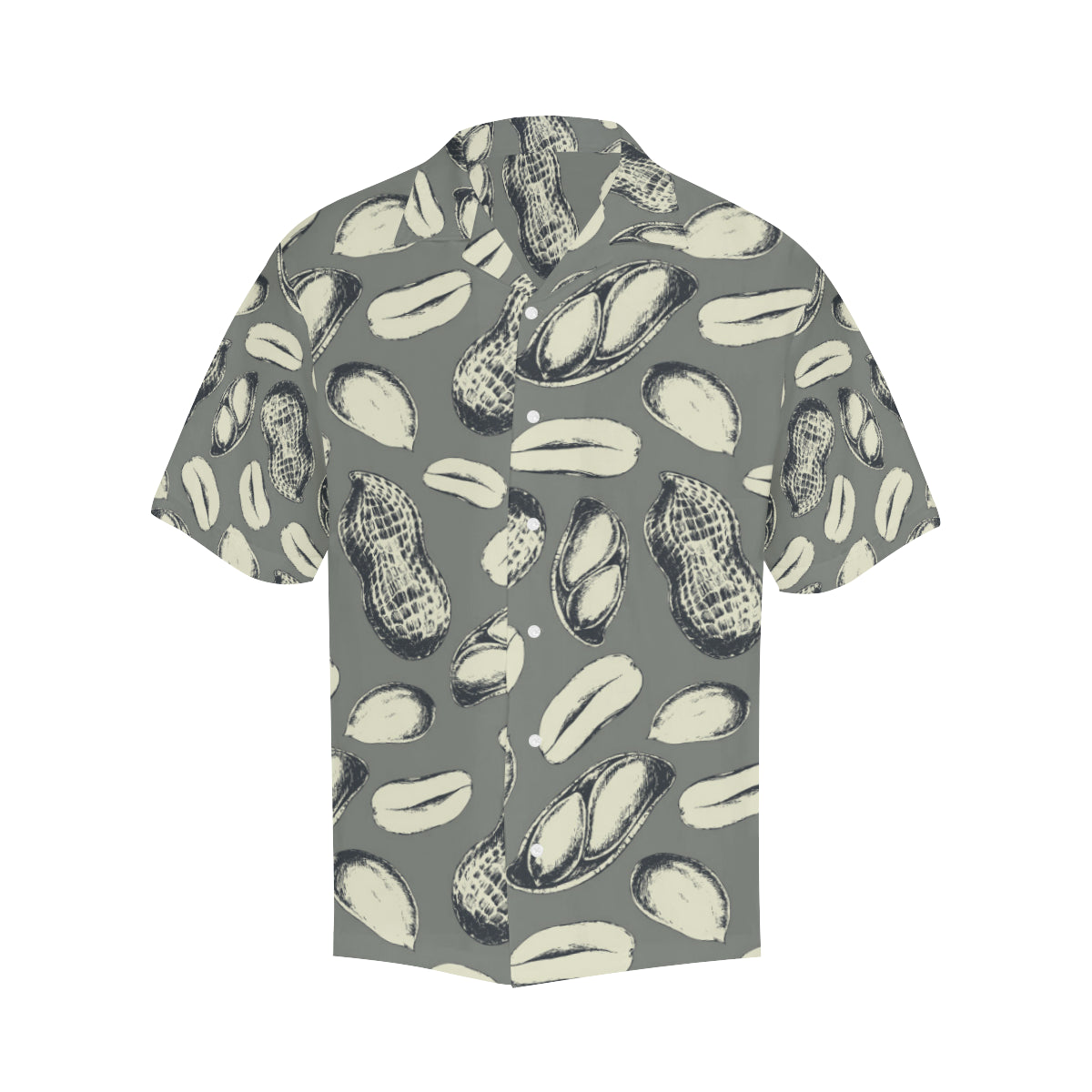 Peanut Pattern Print Design A01 Men's Hawaiian Shirt