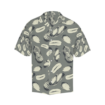 Peanut Pattern Print Design A01 Men's Hawaiian Shirt
