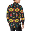 Native Pattern Print Design A05 Men's Long Sleeve Shirt