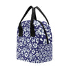 Hibiscus Pattern Print Design HB010 Insulated Lunch Bag