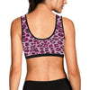 Leopard Pattern Print Design 02 Sports Bra