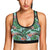 Bird Of Paradise Pattern Print Design BOP01 Sports Bra