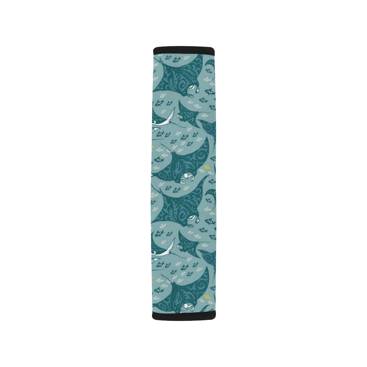 Manta Ray Tribal Pattern Print Design 03 Car Seat Belt Cover
