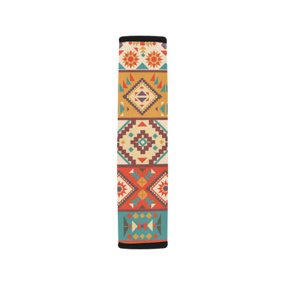 Navajo Pattern Print Design A01 Car Seat Belt Cover
