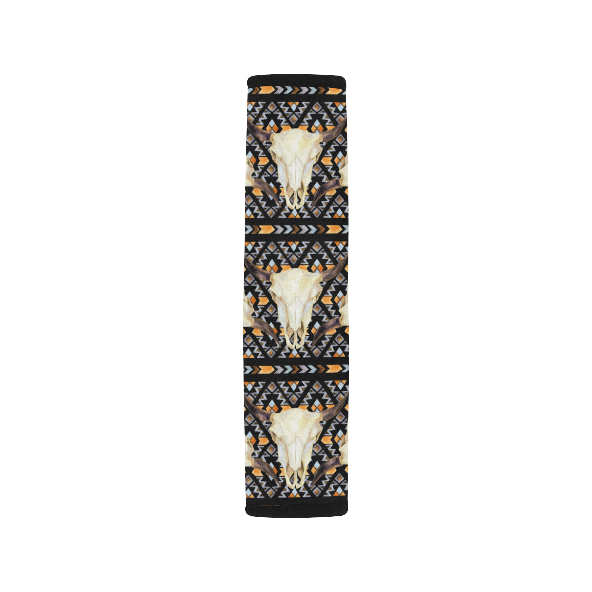 Buffalo Head Pattern Print Design 03 Car Seat Belt Cover