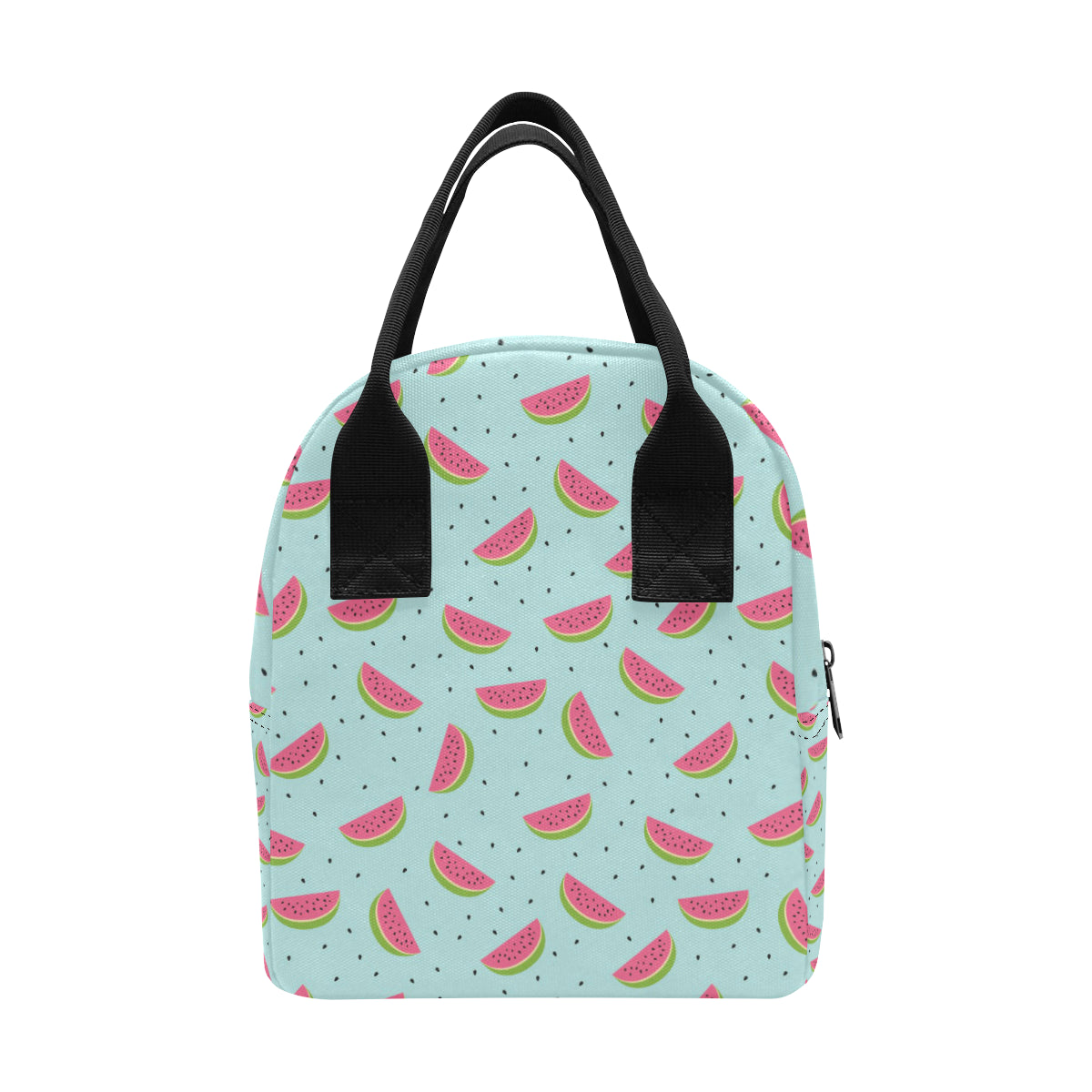Watermelon Pattern Print Design WM06 Insulated Lunch Bag