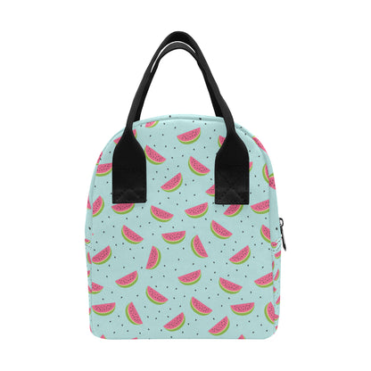 Watermelon Pattern Print Design WM06 Insulated Lunch Bag