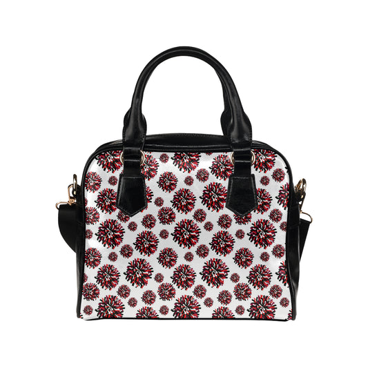 Cheerleader Pattern Print Design 01 Shoulder Handbag