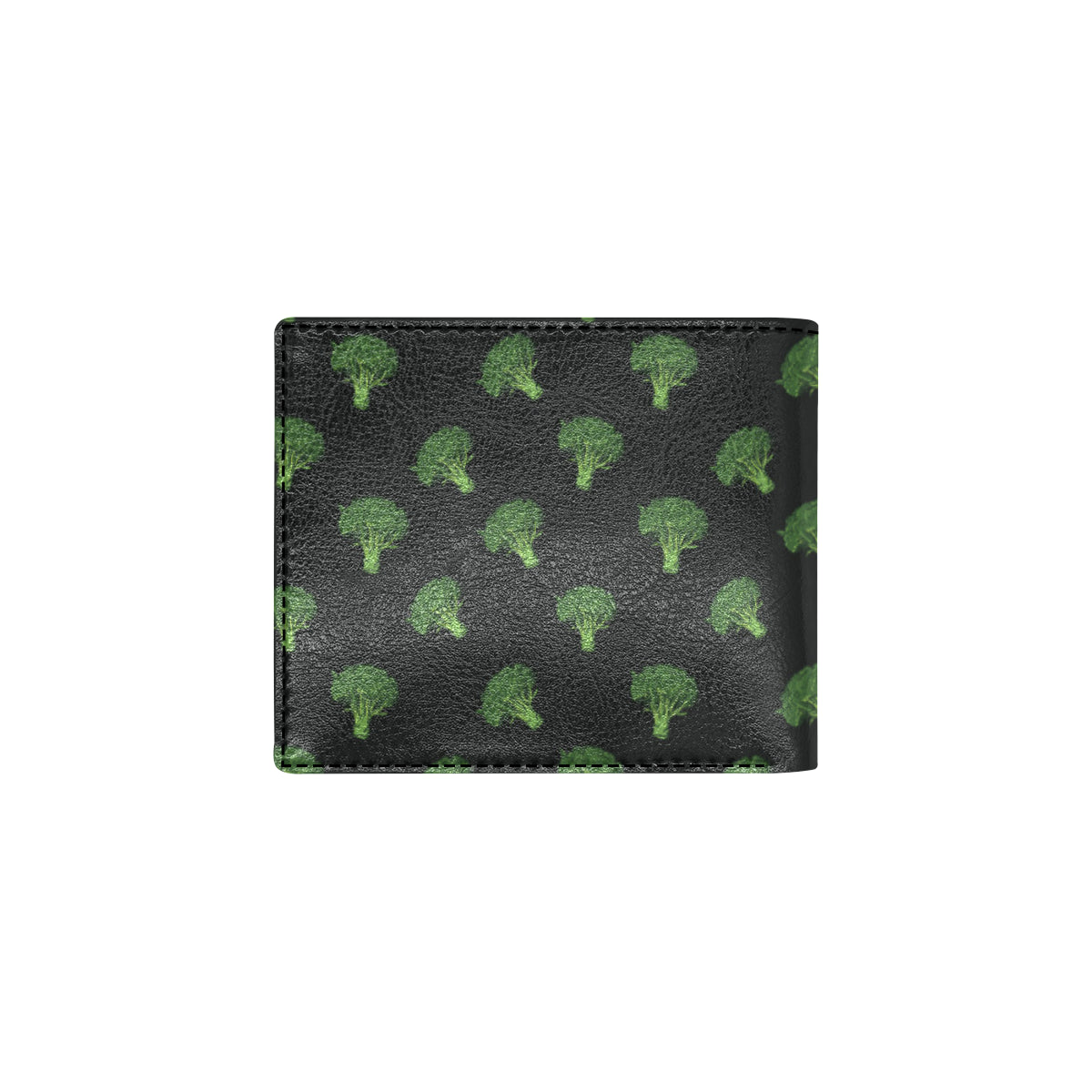 Broccoli Pattern Print Design 04 Men's ID Card Wallet