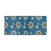 Anchor Pattern Print Design 02 Men's ID Card Wallet