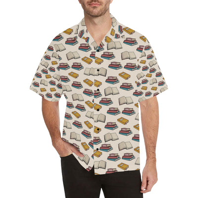 Book Pattern Print Design 04 Men's Hawaiian Shirt