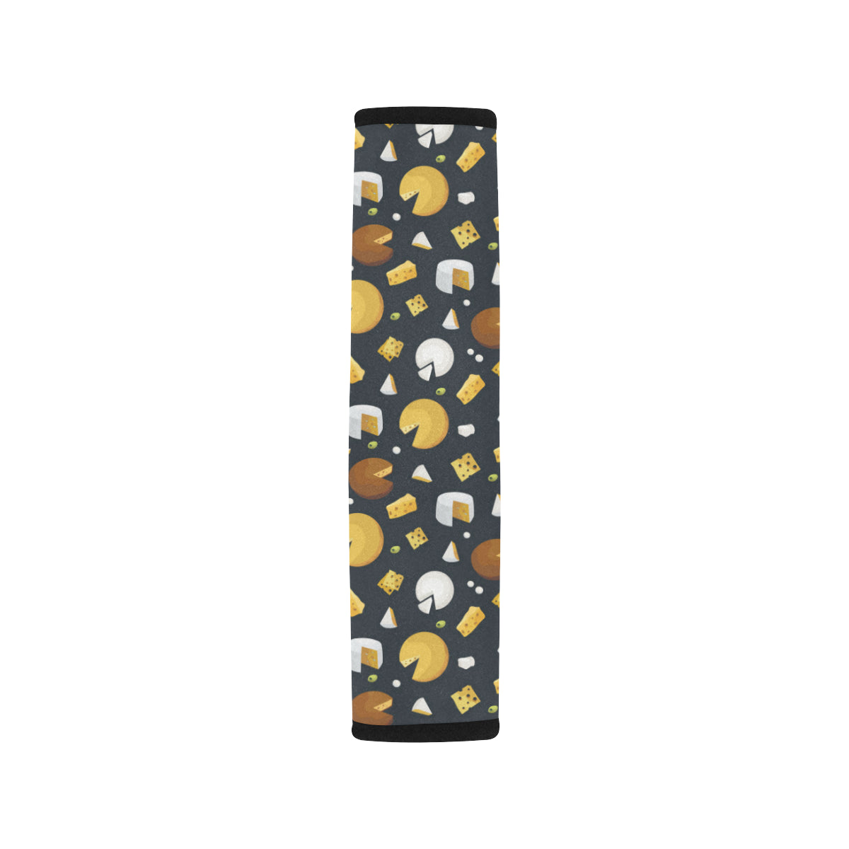 Cheese Pattern Print Design 03 Car Seat Belt Cover