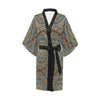 Mandala Pattern Print Design 05 Women's Short Kimono