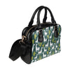 Llama Cactus Pattern Print Design 02 Shoulder Handbag