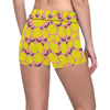 Lemon Pattern Print Design LM03 Yoga Shorts