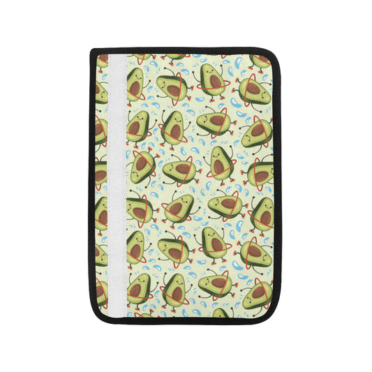 Avocado Pattern Print Design AC02 Car Seat Belt Cover